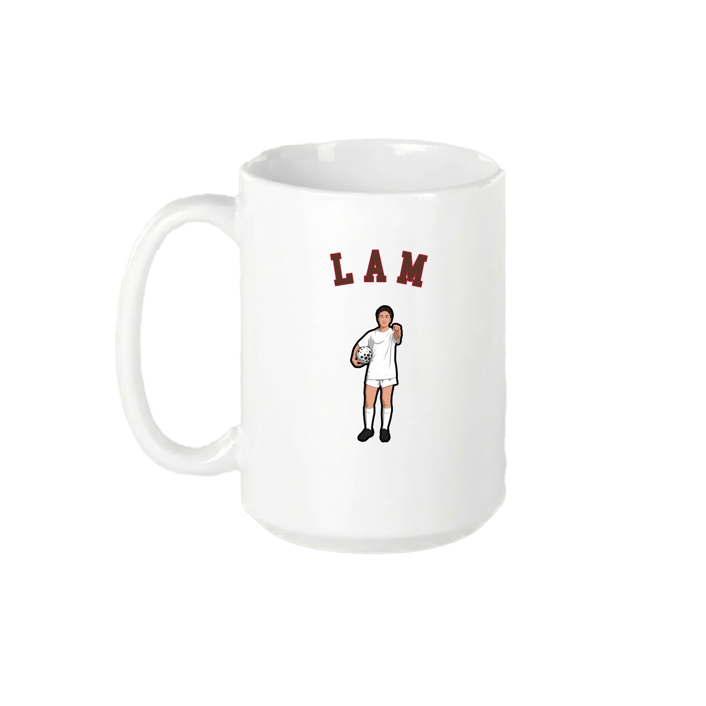 15oz Coffee Mug — Shirsey Arch in White