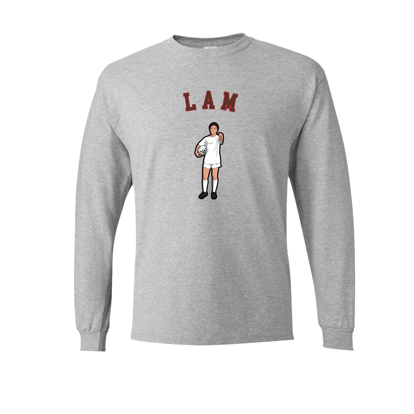 Long Sleeve Tee — Shirsey Arch in Grey