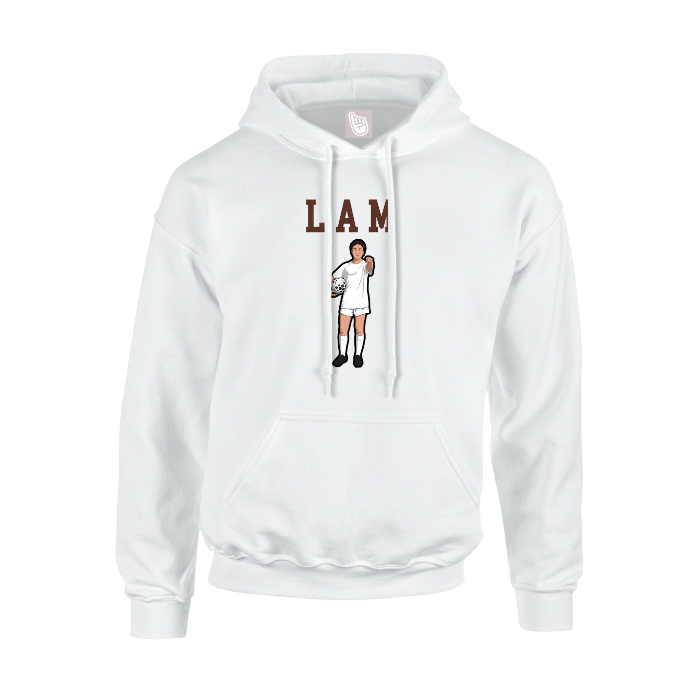 Youth Hoodie — Shirsey in White