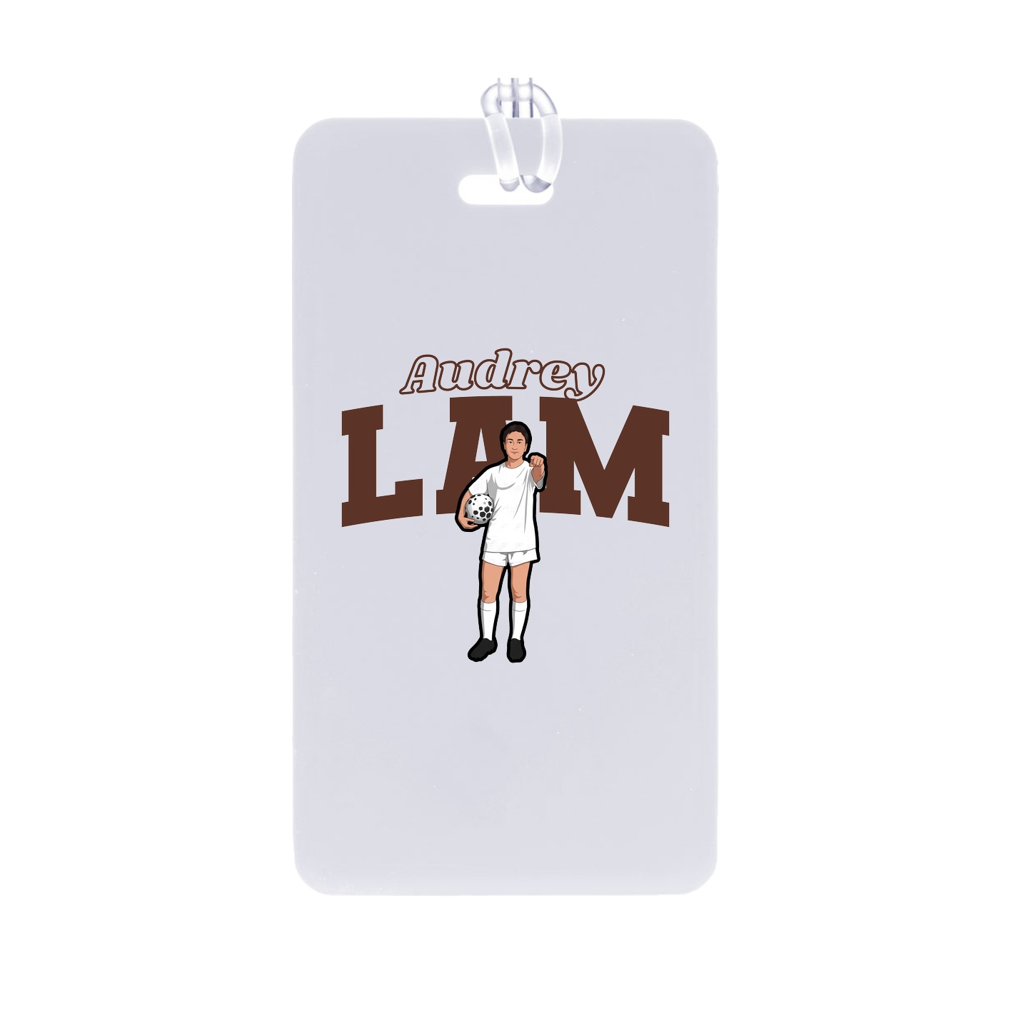 Bag Tag — Name Arch in Classic