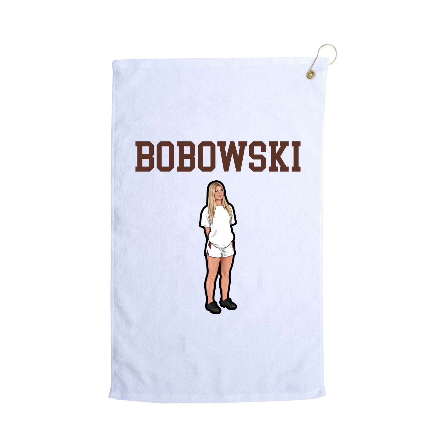 Golf Towel — Shirsey in White