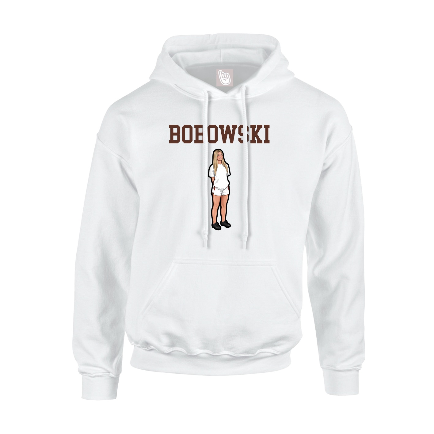 Youth Hoodie — Shirsey in White