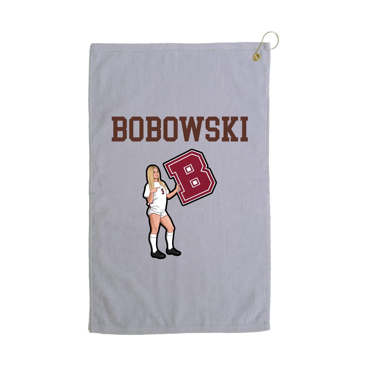 Golf Towel — Shirsey in Grey