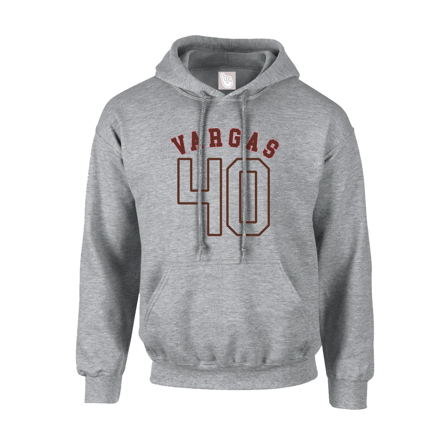 Youth Hoodie — Shirsey Arch in Grey