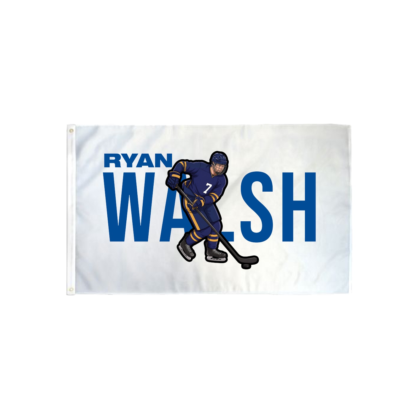 3x5 Flag — Player Name in Classic