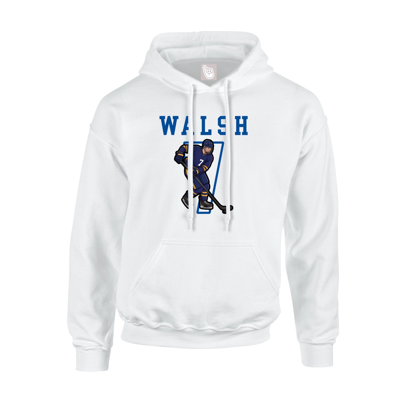 Youth Hoodie — Shirsey in White