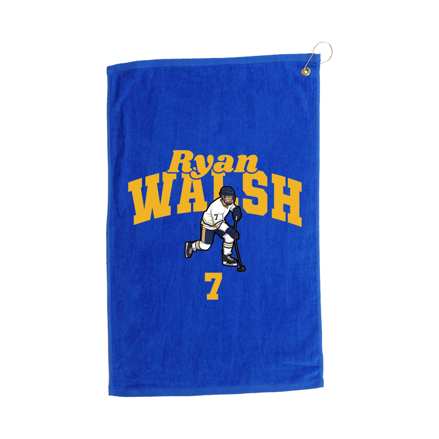 Golf Towel — Signature Arch in Royal