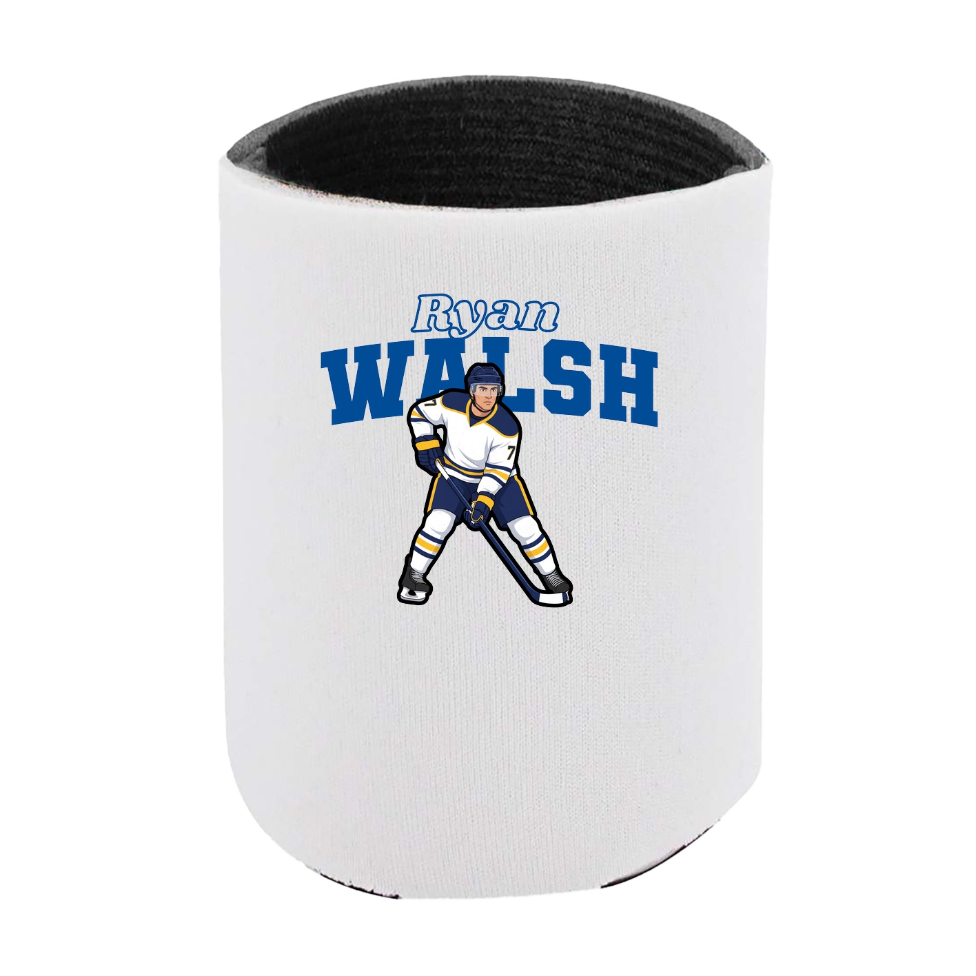 Can Holder — Name Arch in White