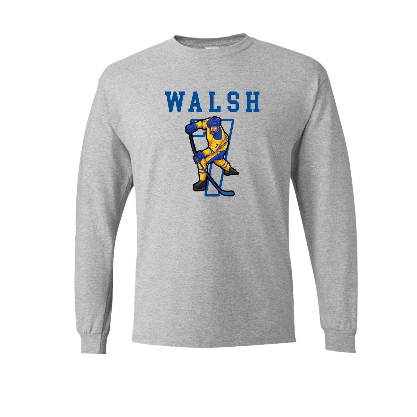 Long Sleeve Tee — Shirsey in Grey
