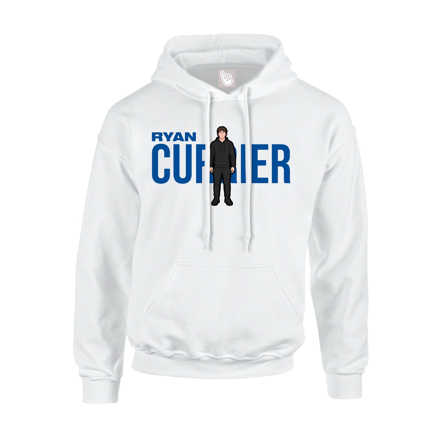 Hoodie — Player Name in White