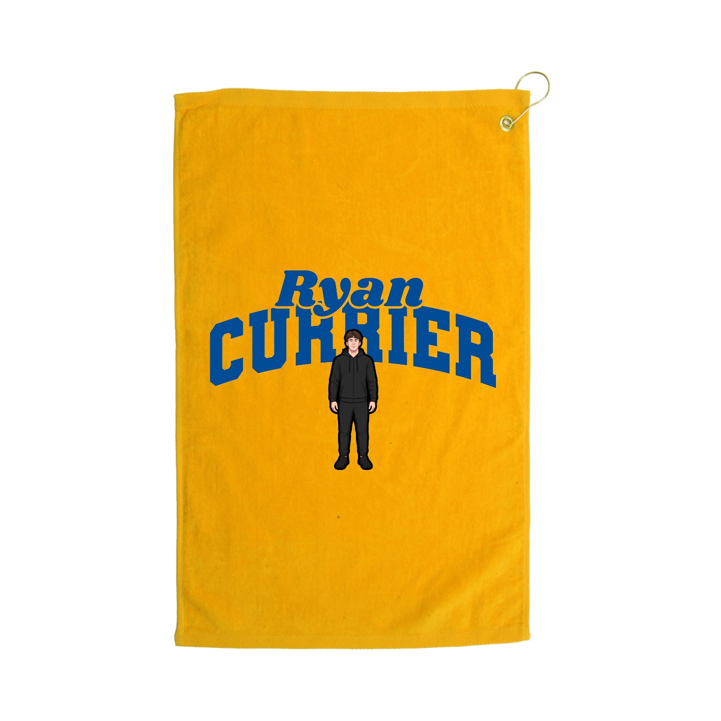 Golf Towel — Signature Arch in Gold