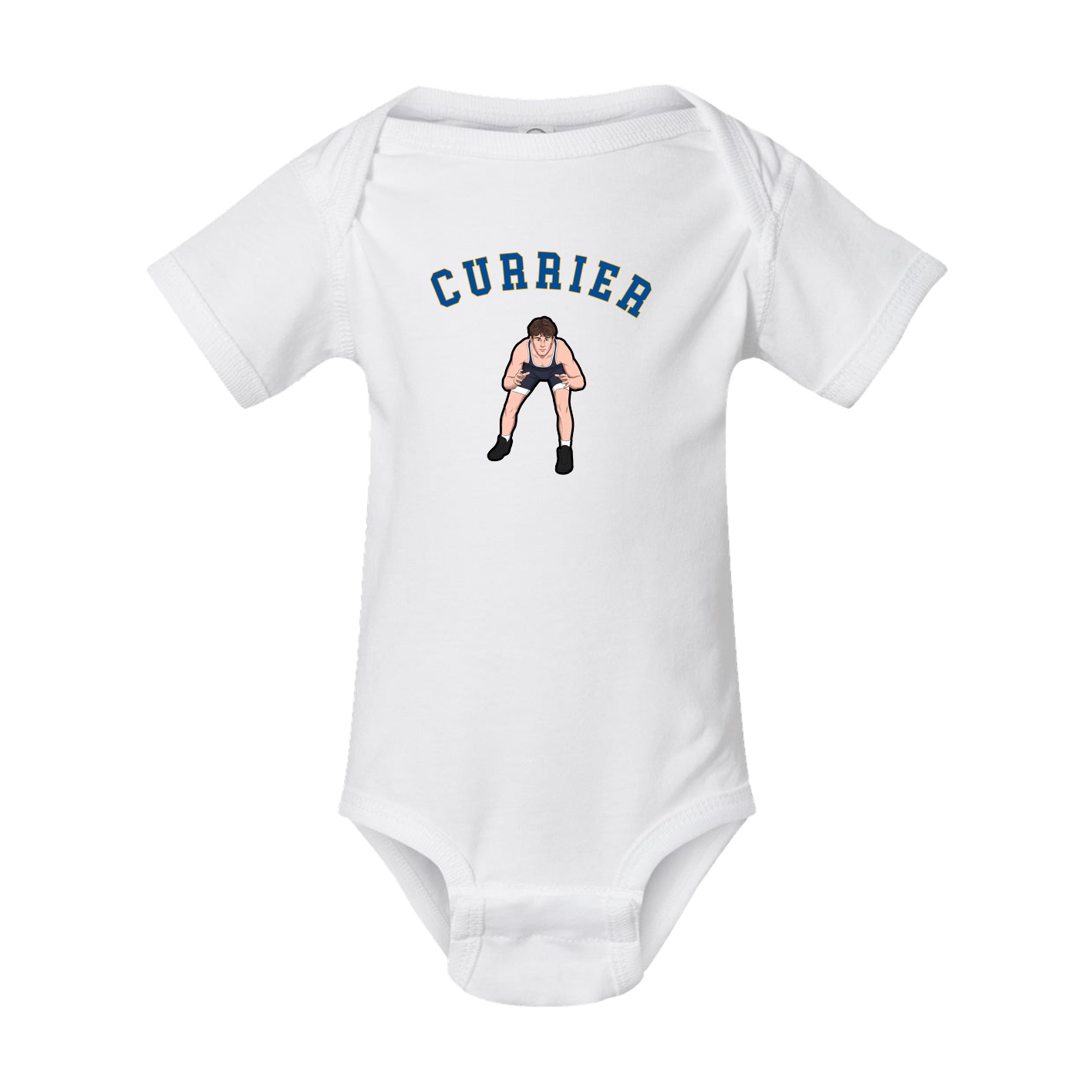 Baby Onesie — Shirsey Arch in White