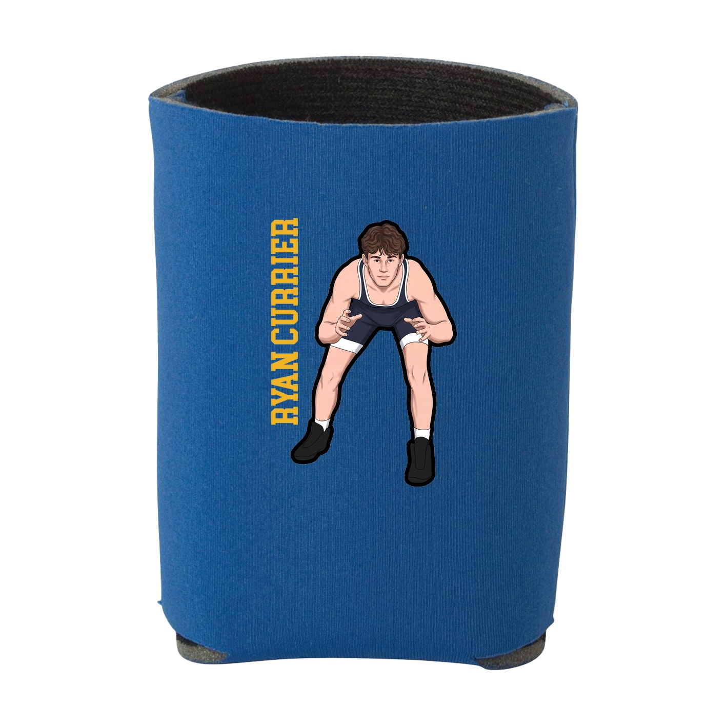 Can Holder — Name Vertical in Royal