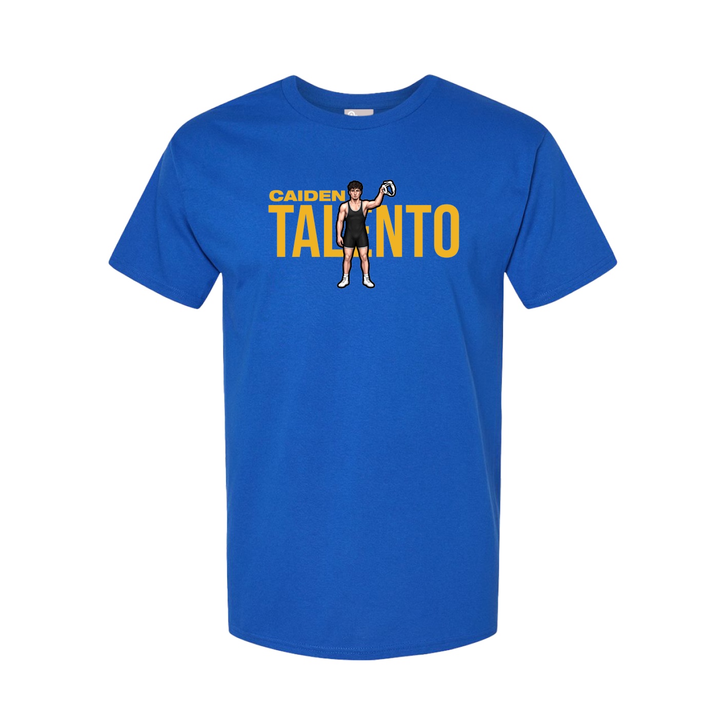 Youth Tee — Player Name in Royal