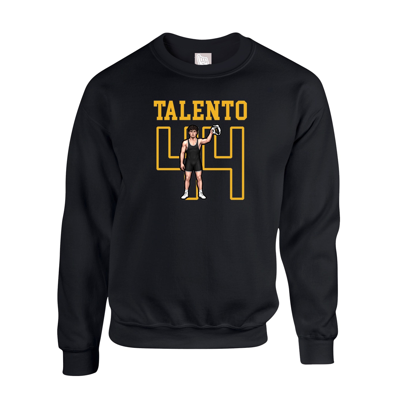 Fleece Crew — Shirsey in Black