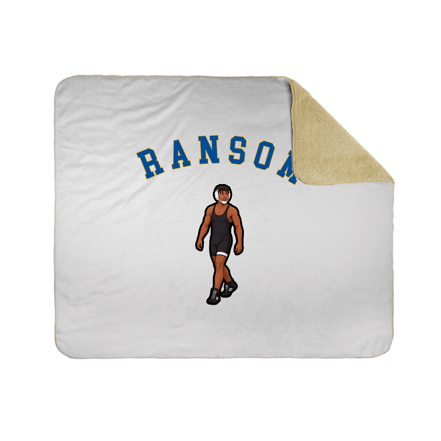 Throw Blanket — Shirsey Arch in White