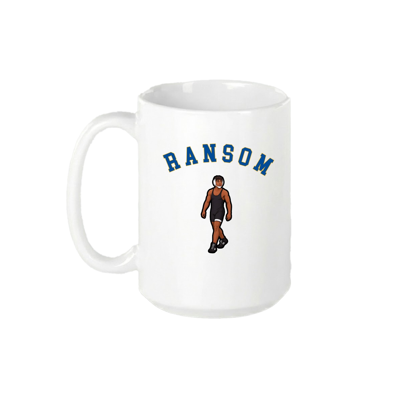 15oz Coffee Mug — Shirsey Arch in White