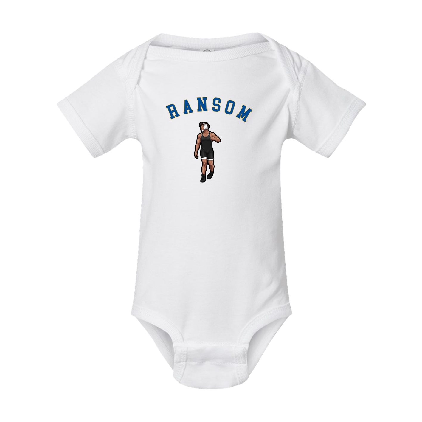 Baby Onesie — Shirsey Arch in White
