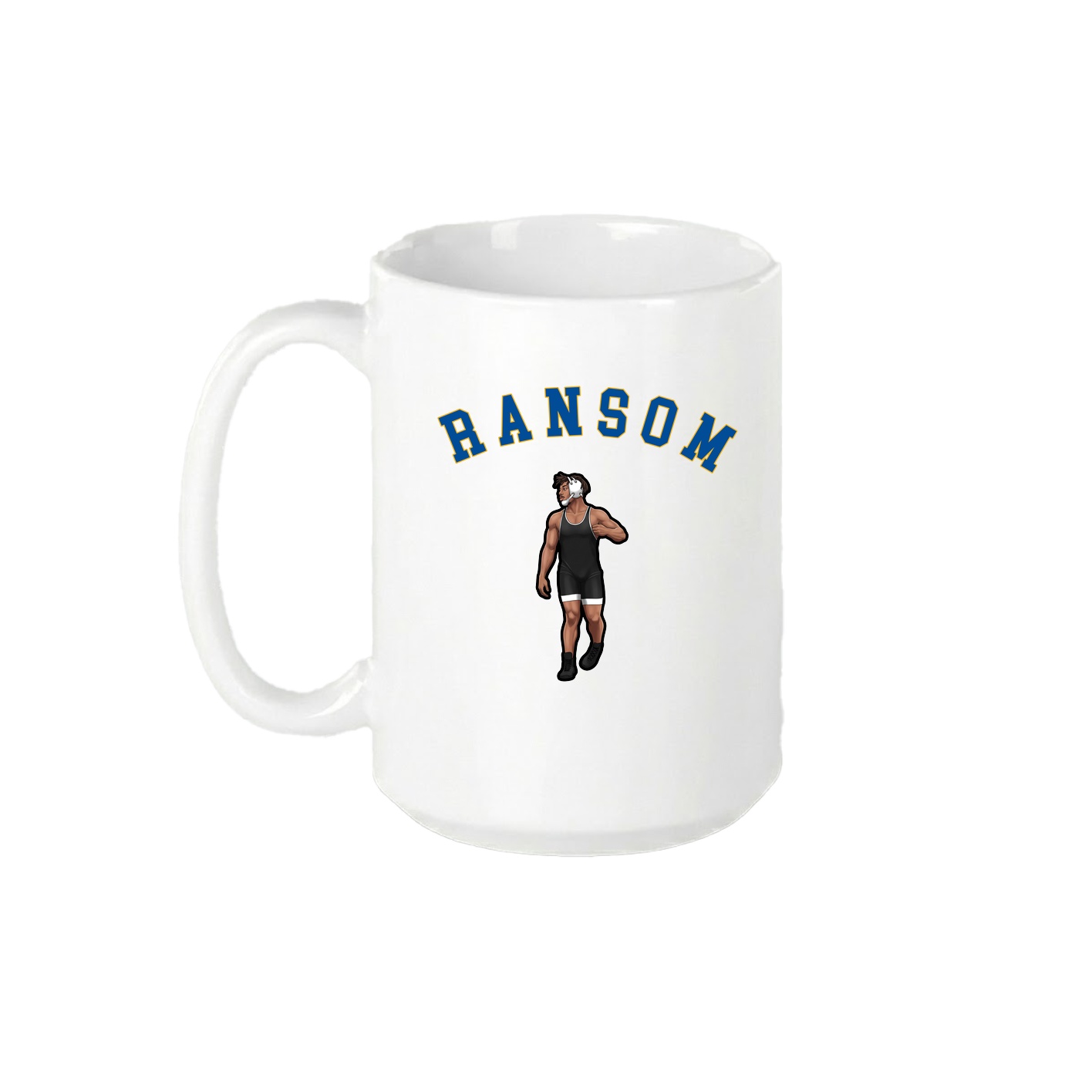15oz Coffee Mug — Shirsey Arch in White