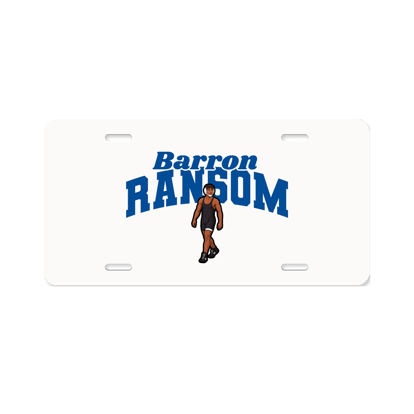 License Plate — Signature Arch in Classic