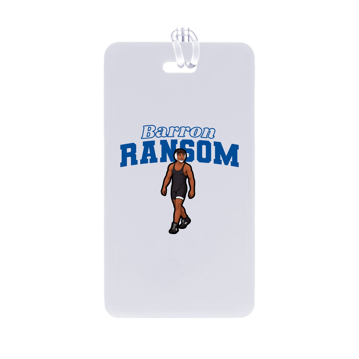 Bag Tag — Name Arch in Classic