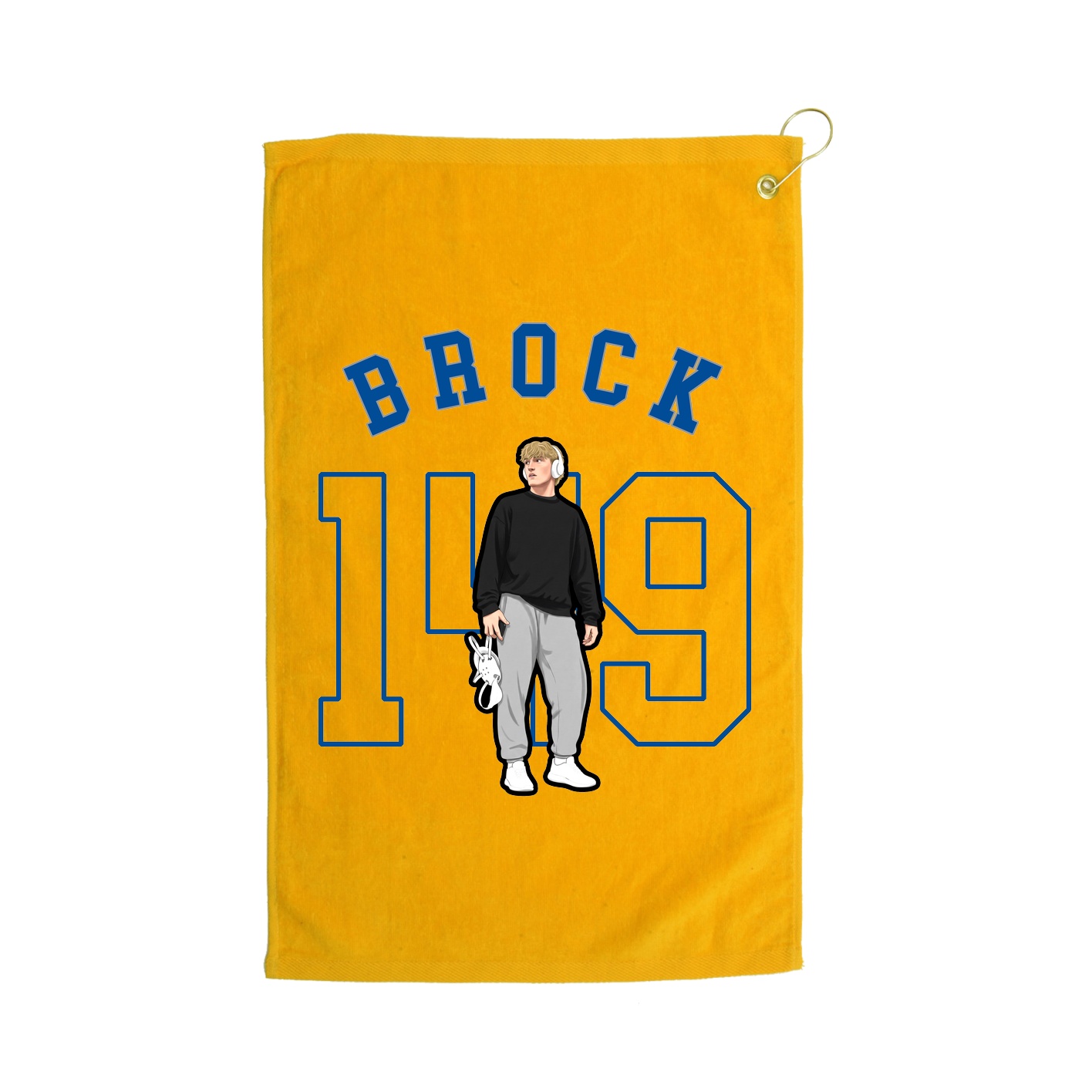 Golf Towel — Shirsey Arch in Gold