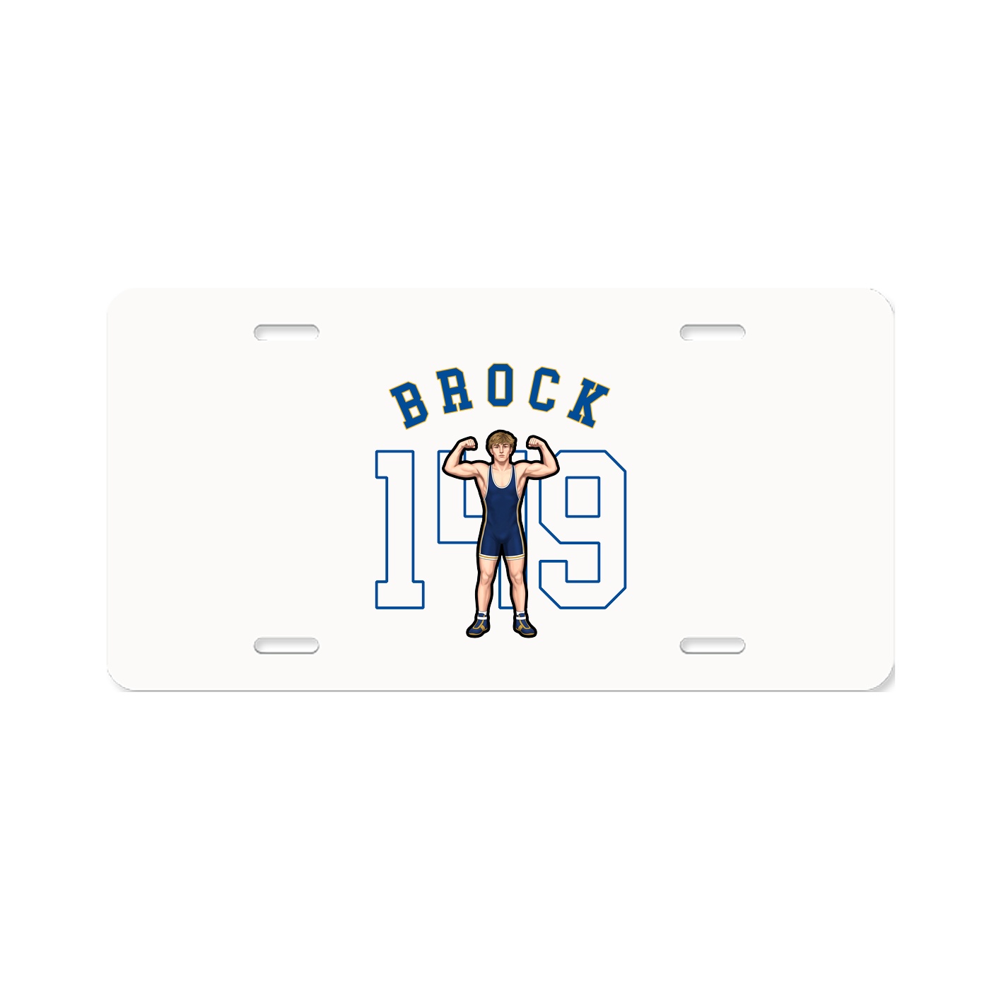 License Plate — Shirsey Arch in Classic