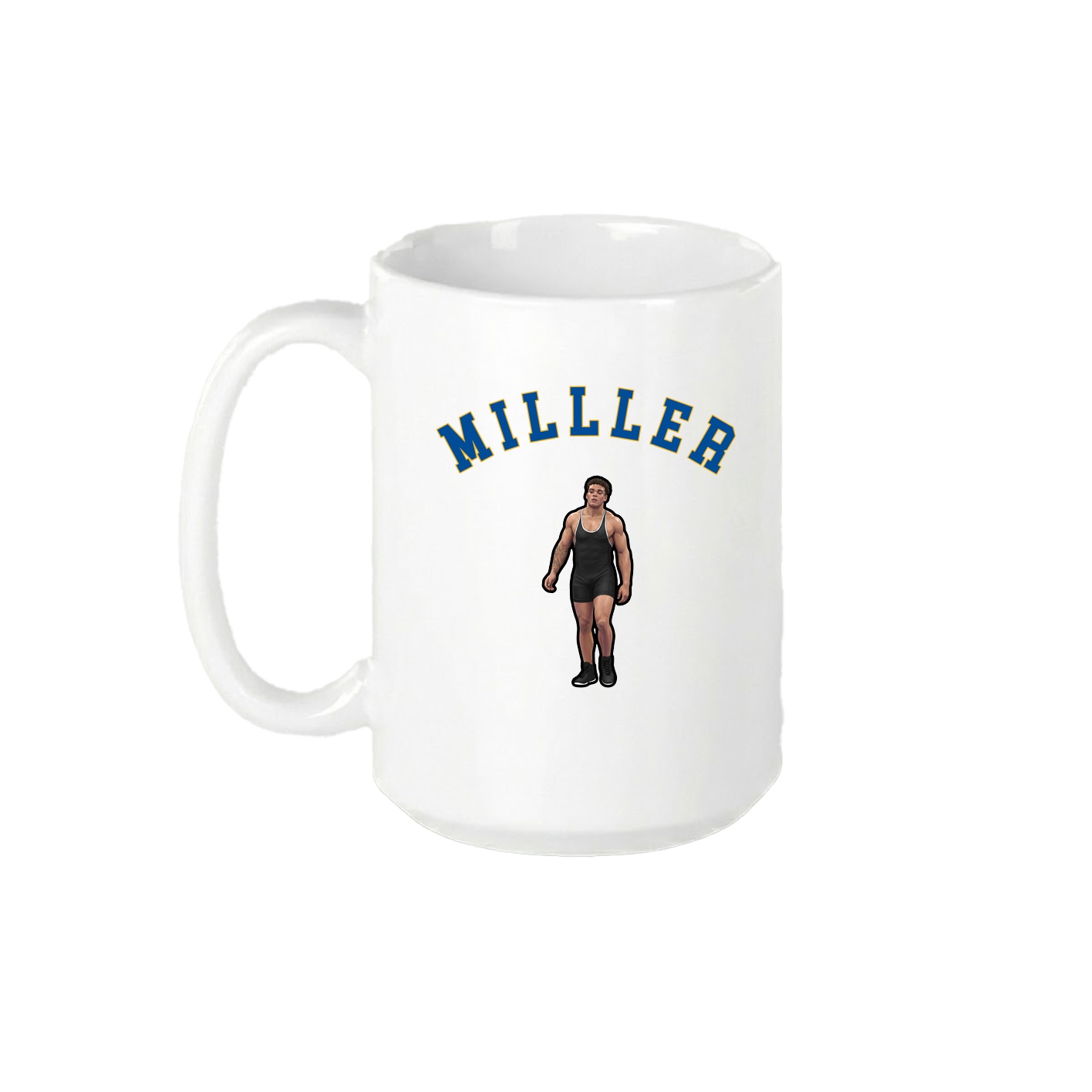 15oz Coffee Mug — Shirsey Arch in White