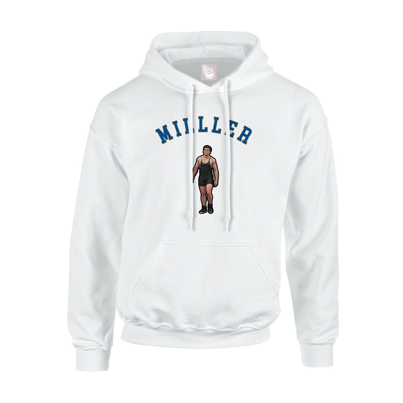 Youth Hoodie — Shirsey Arch in White