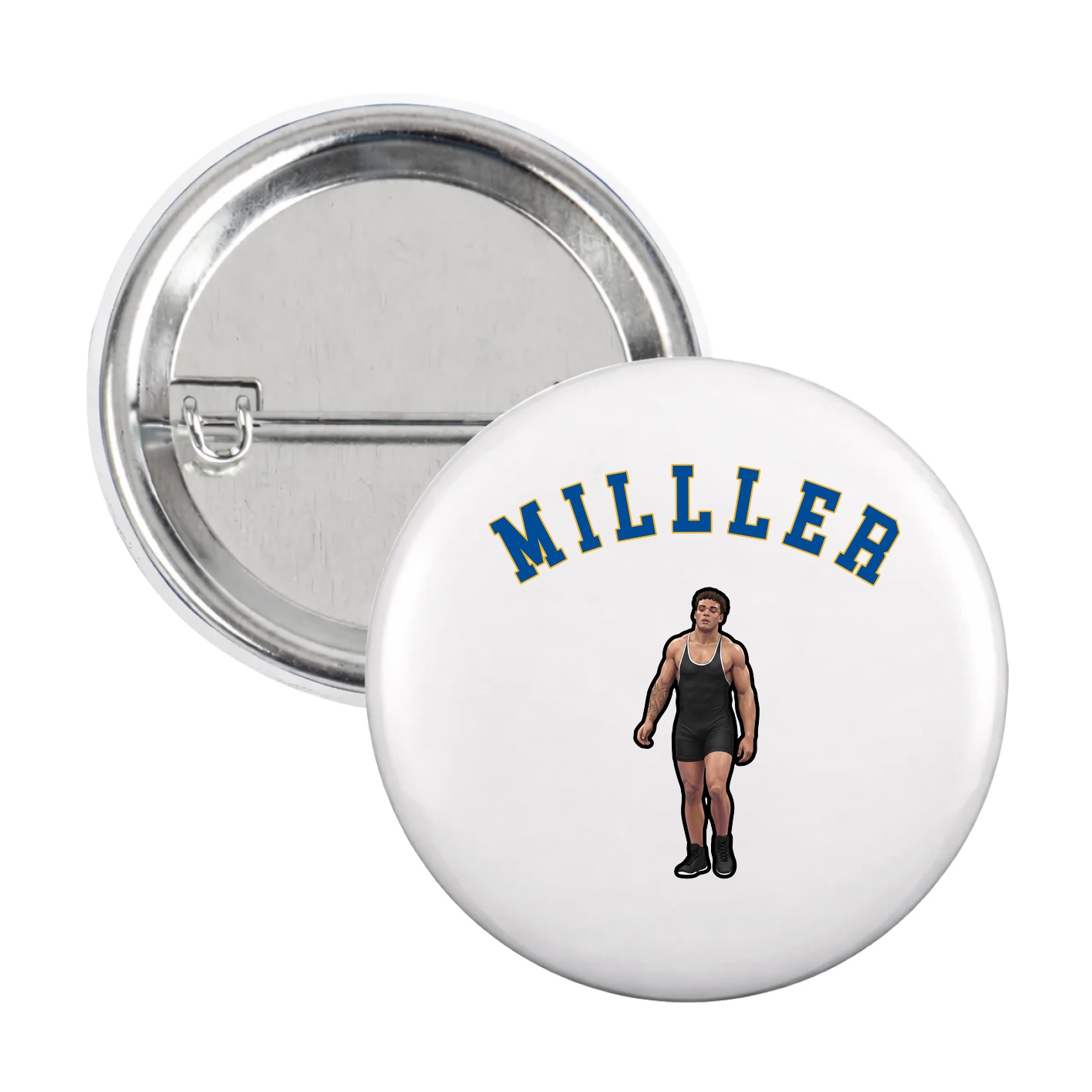 Game Day Button — Shirsey Arch in White