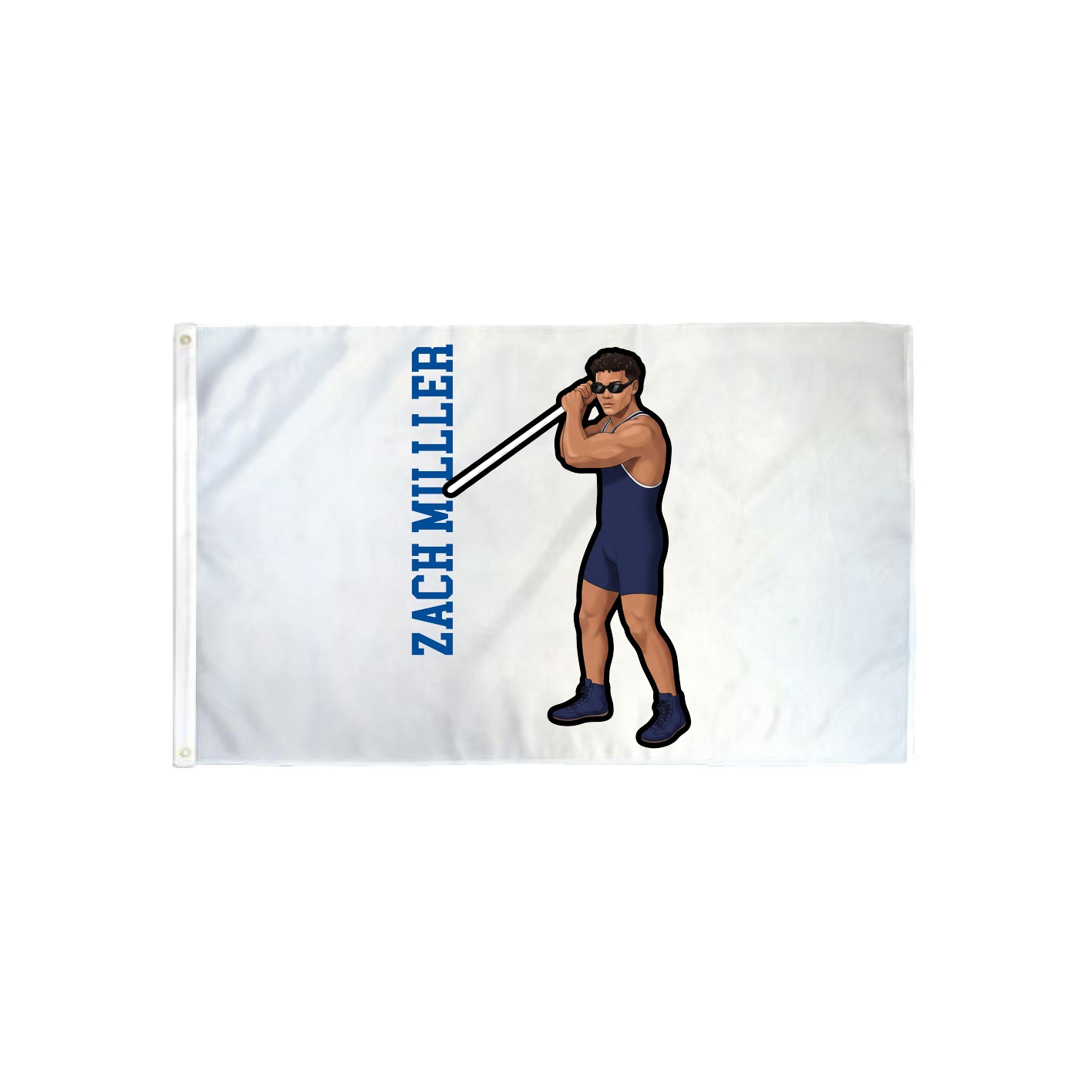 3x5 Flag — Name Vertical in Classic