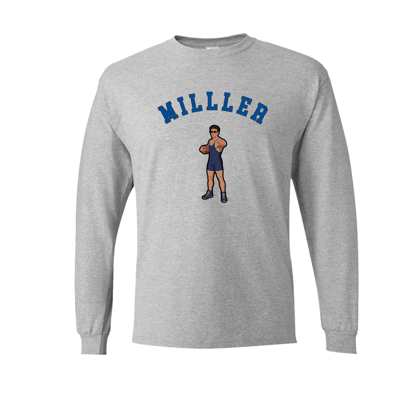 Long Sleeve Tee — Shirsey Arch in Grey
