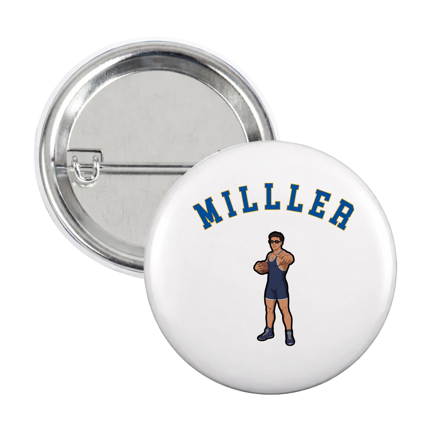 Game Day Button — Shirsey Arch in White