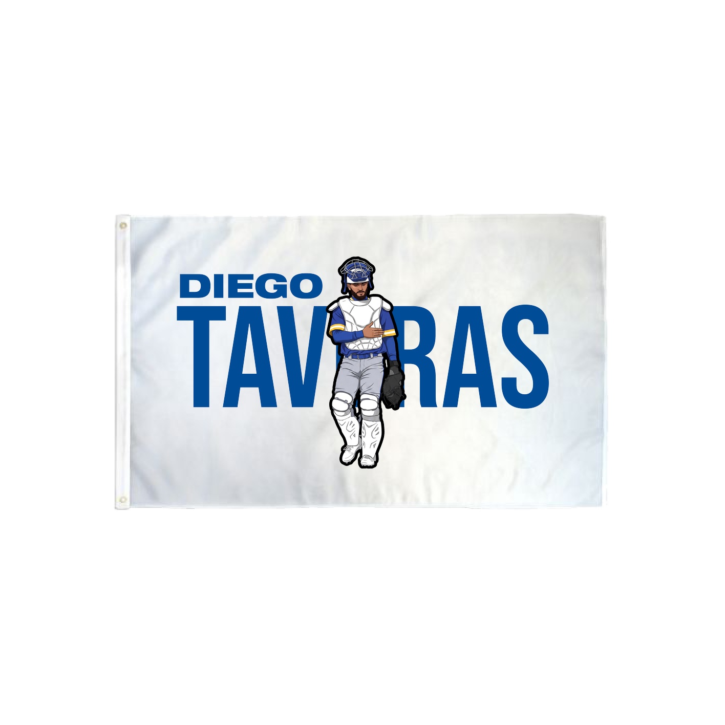 3x5 Flag — Player Name in Classic