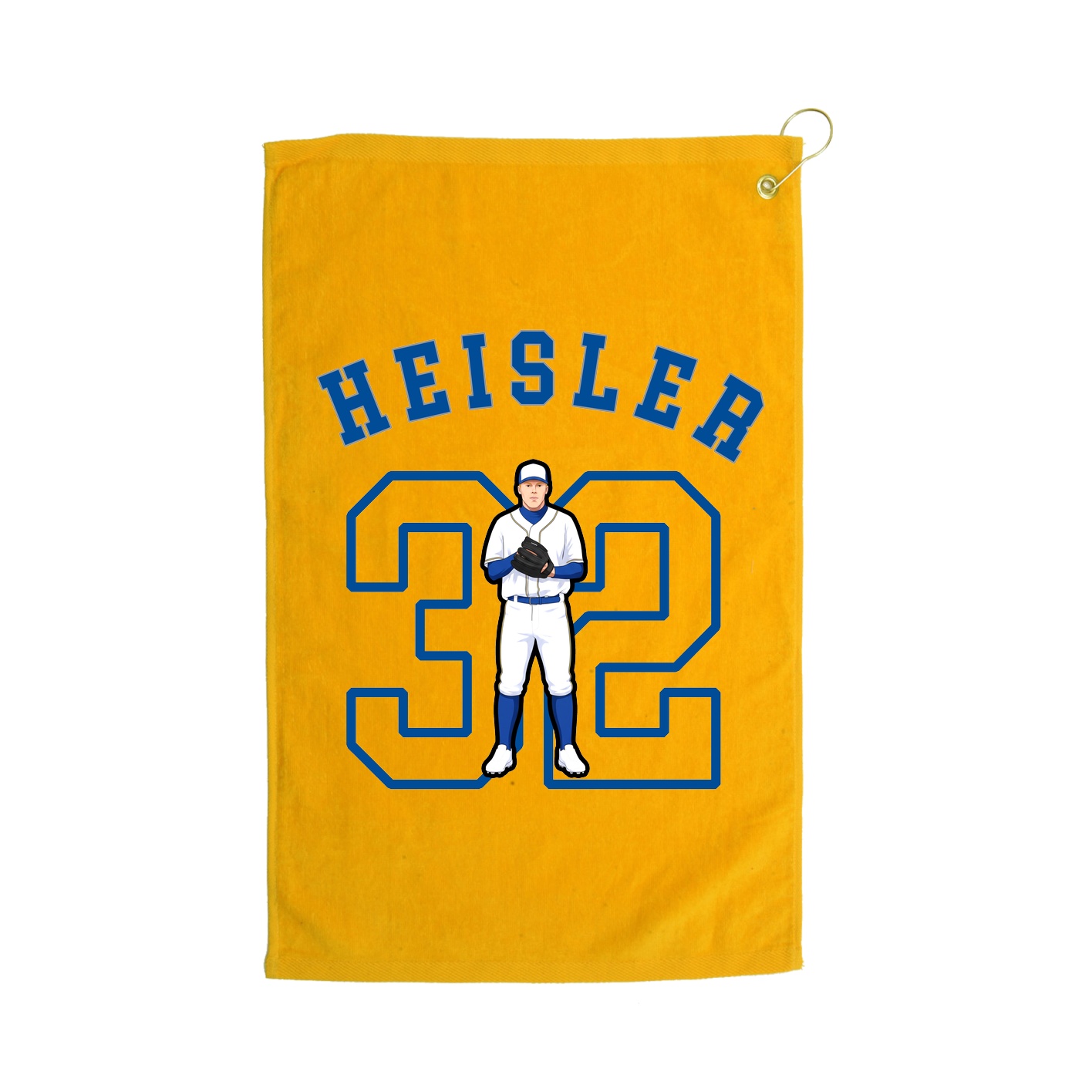 Golf Towel — Shirsey Arch in Gold
