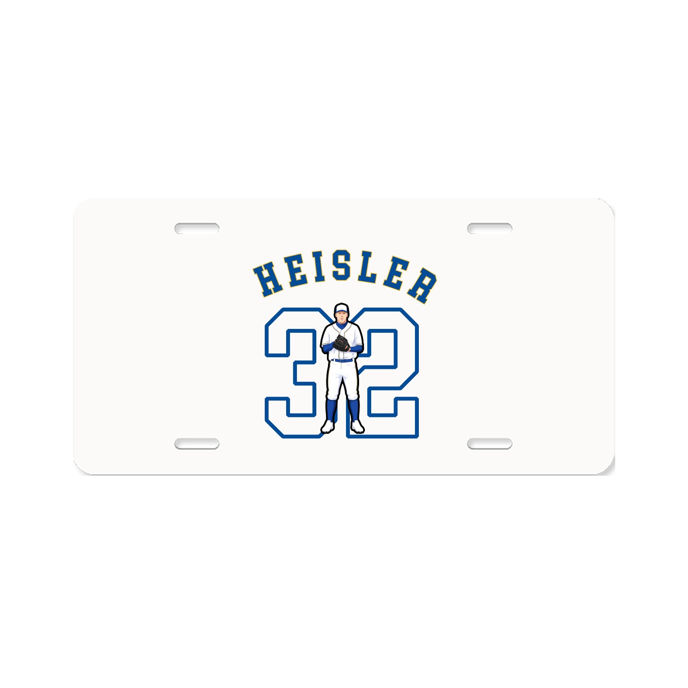 License Plate — Shirsey Arch in Classic