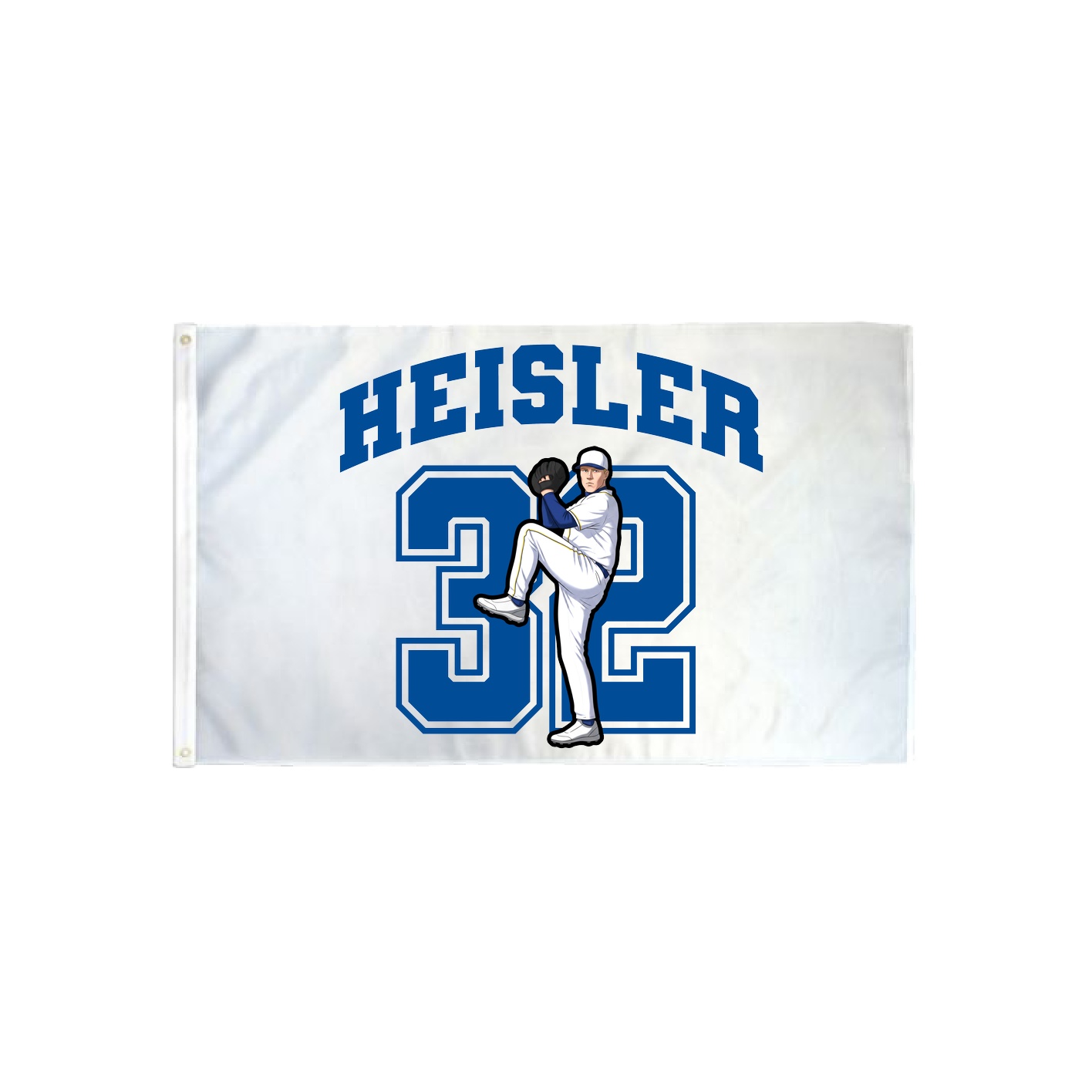 3x5 Flag — Number in Classic