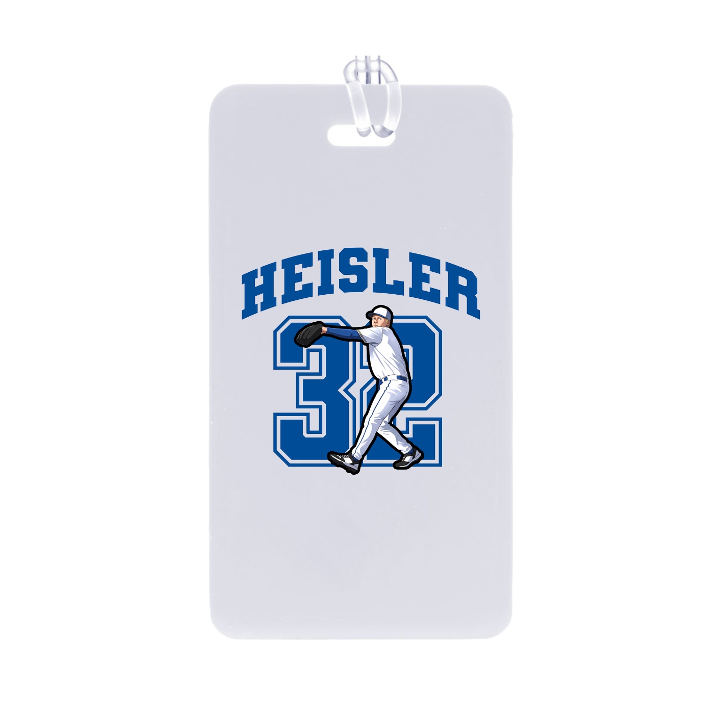 Bag Tag — Number in Classic