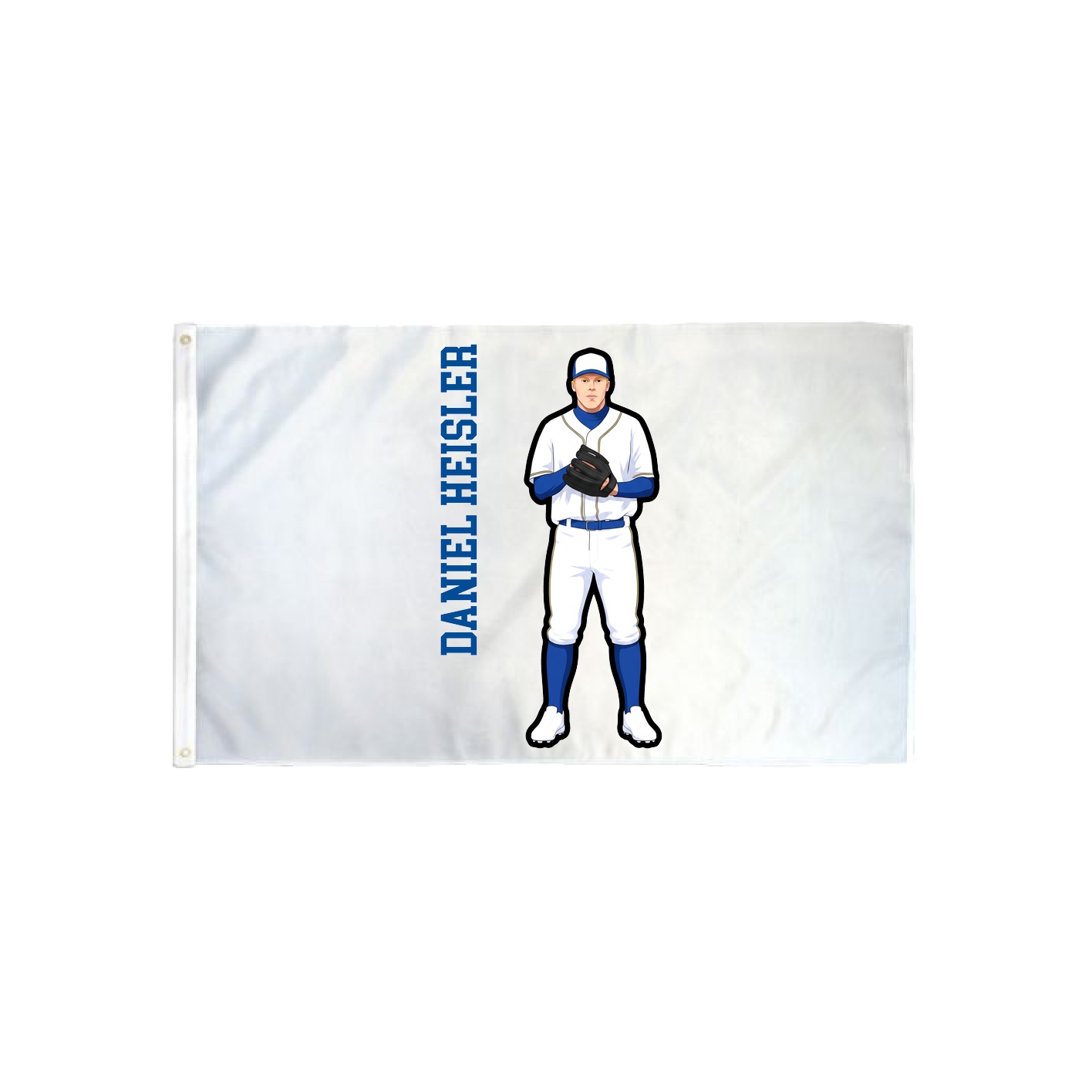 3x5 Flag — Name Vertical in Classic