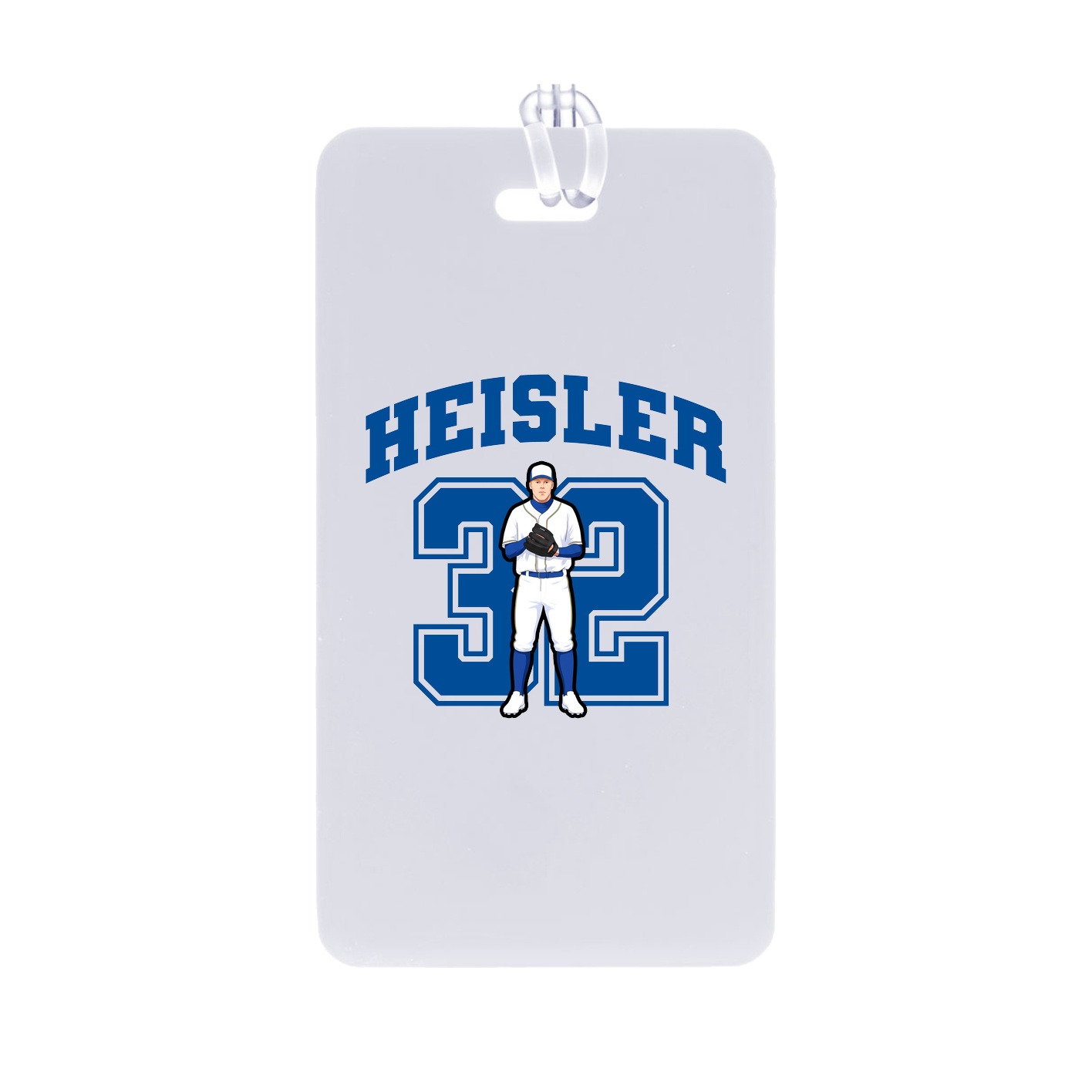 Bag Tag — Number in Classic