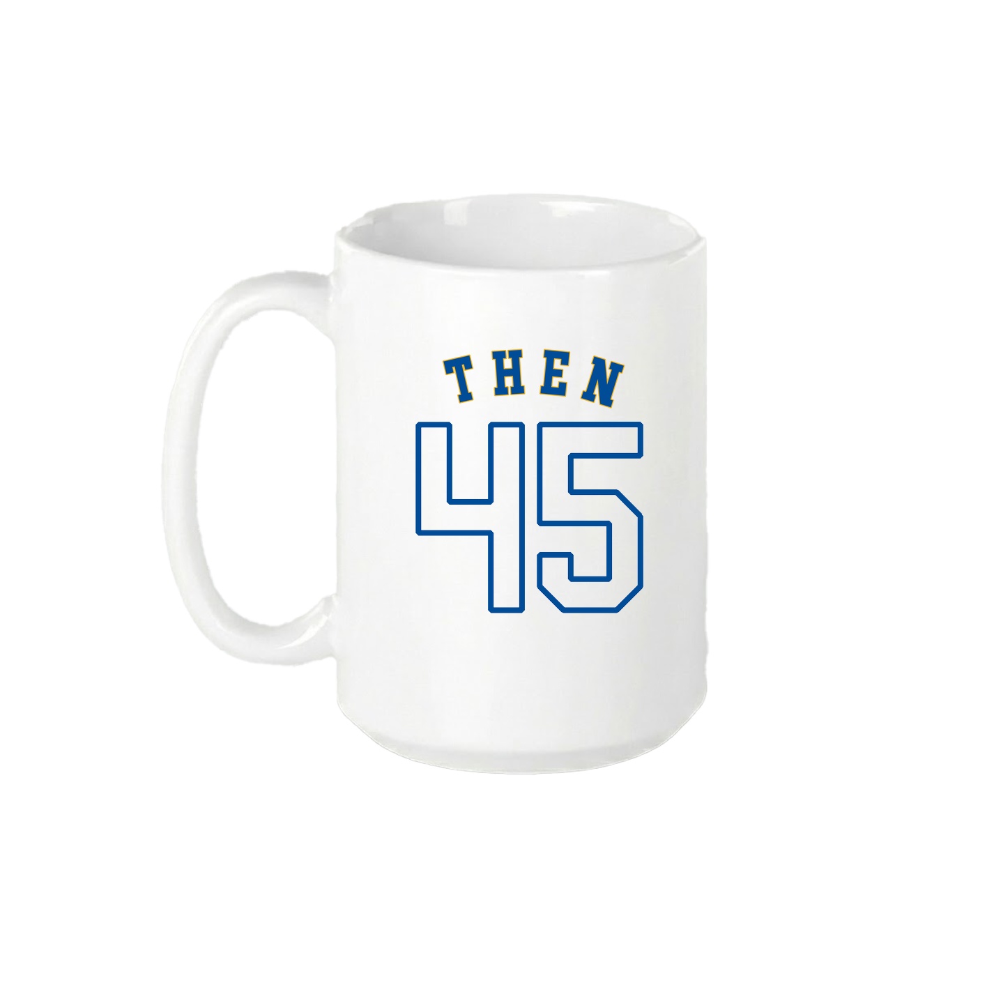 15oz Coffee Mug — Shirsey Arch in White