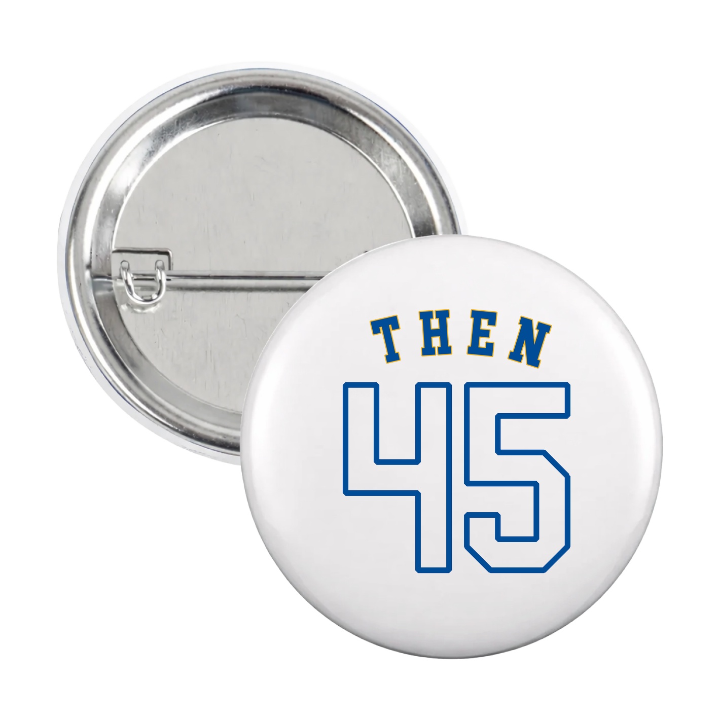Game Day Button — Shirsey Arch in White