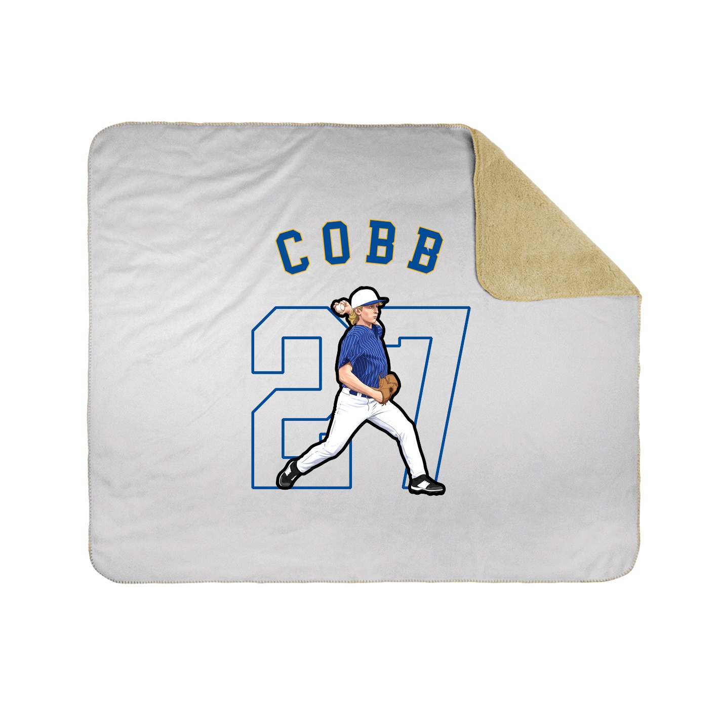 Throw Blanket — Shirsey Arch in White