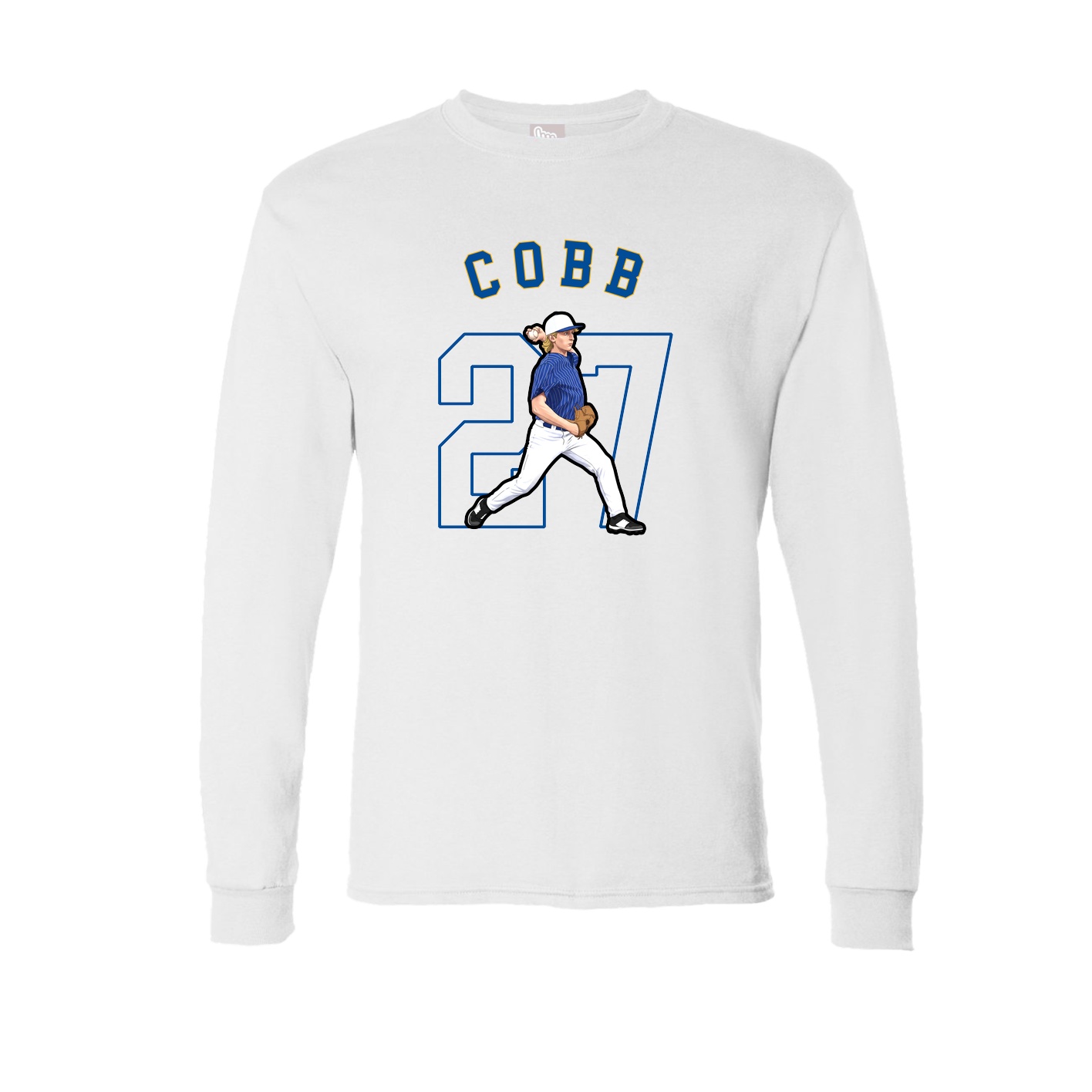 Long Sleeve Tee — Shirsey Arch in White