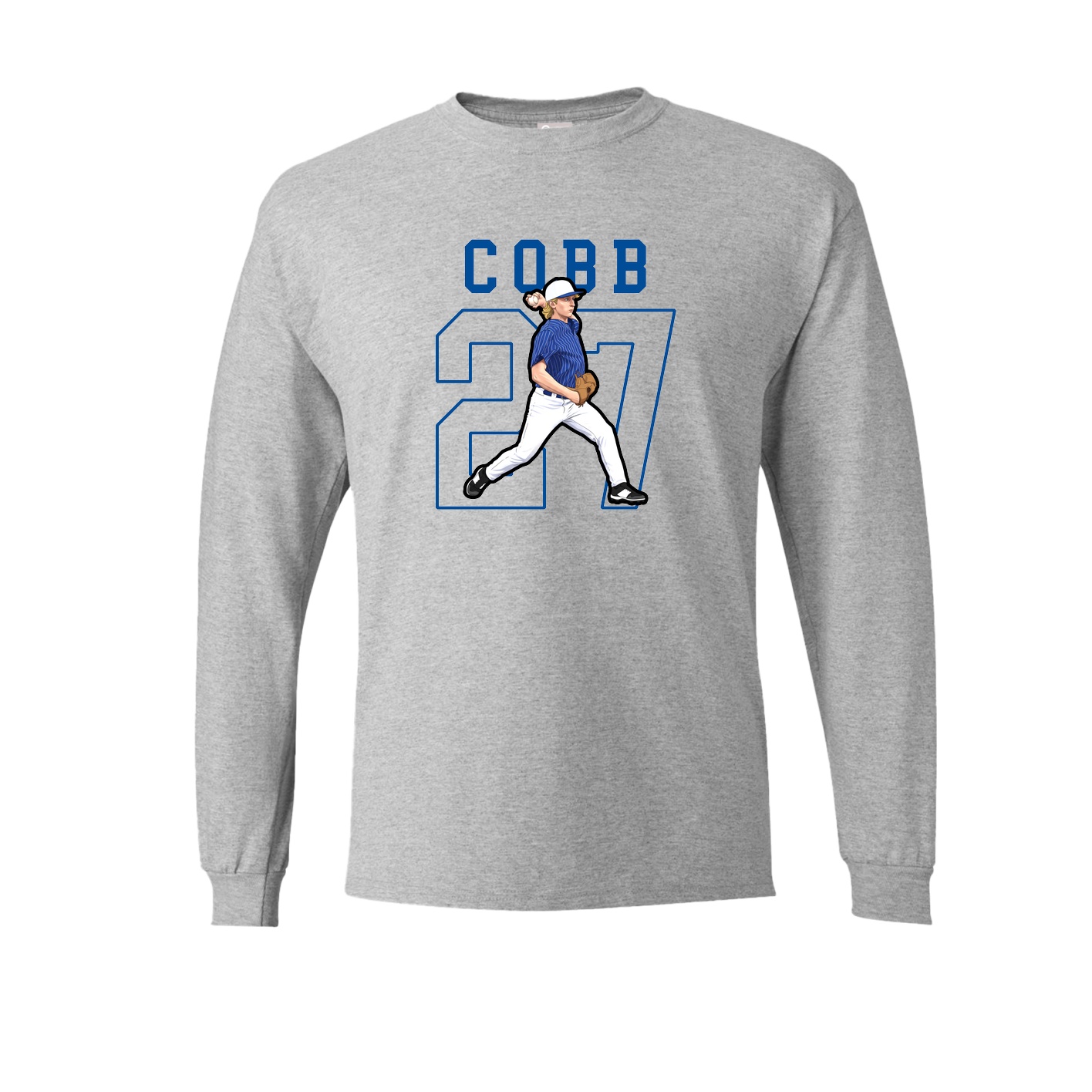 Long Sleeve Tee — Shirsey in Grey