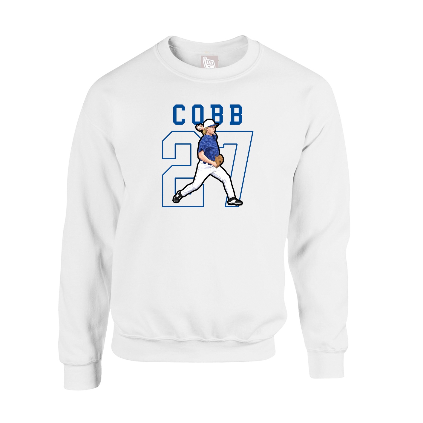 Fleece Crew — Shirsey in White