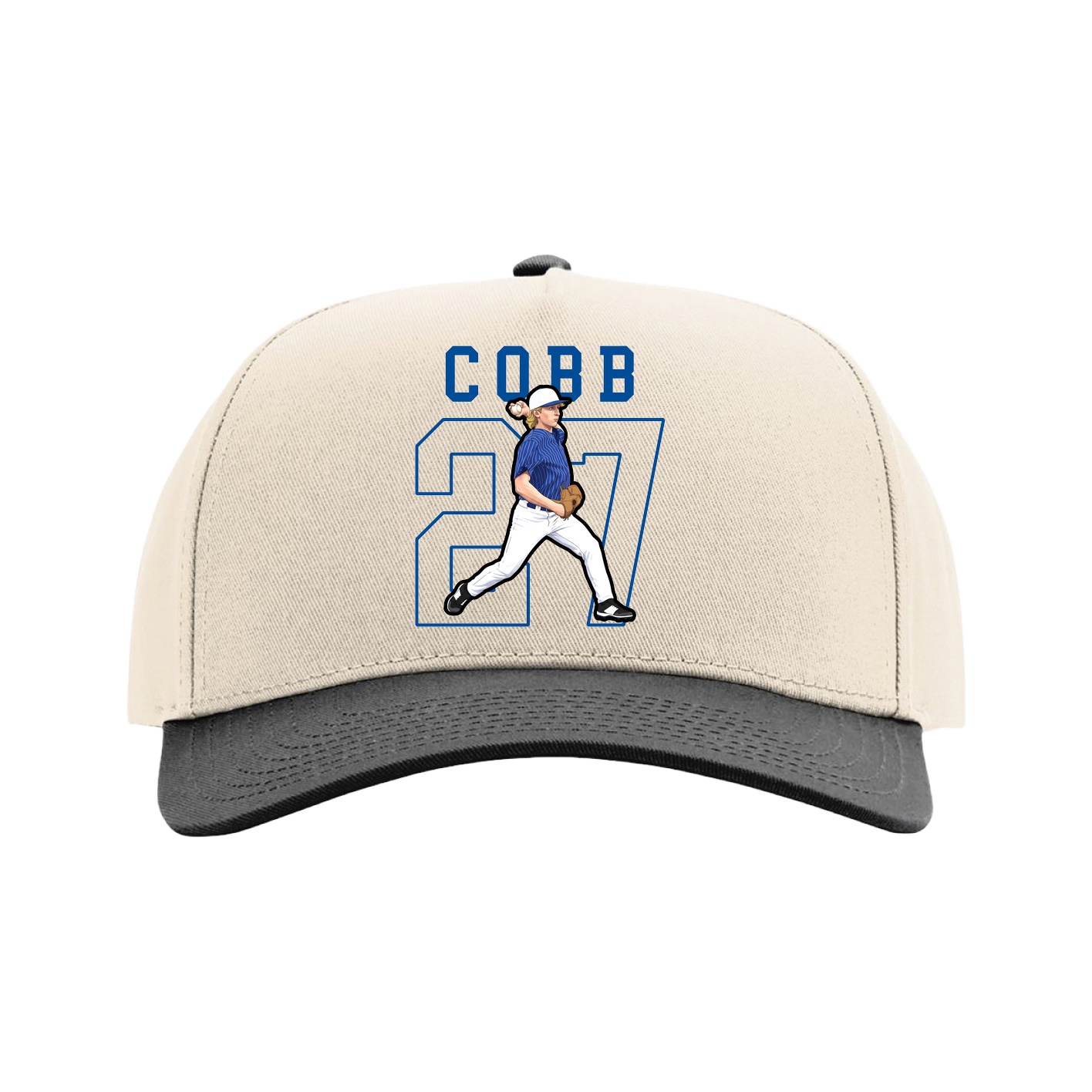 Full Fabric Five-Panel Champ Cap