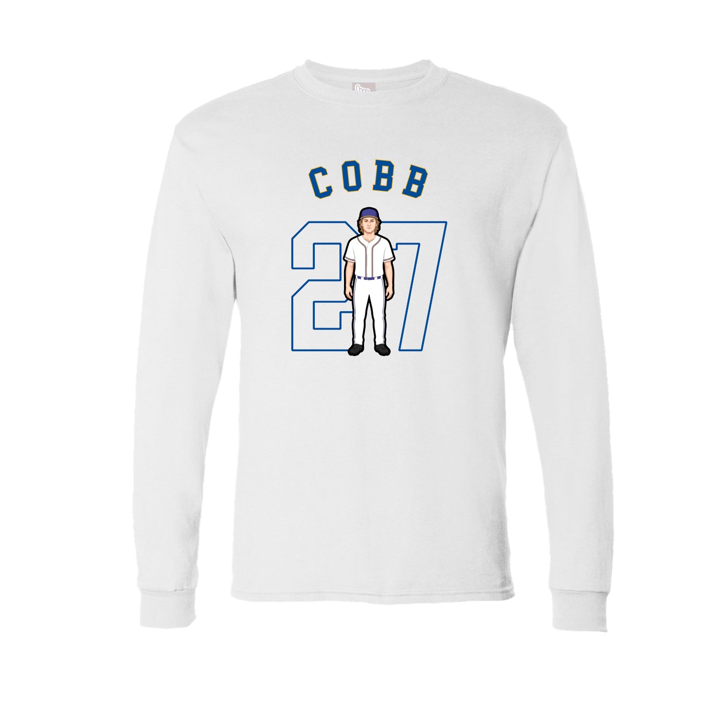 Long Sleeve Tee — Shirsey Arch in White