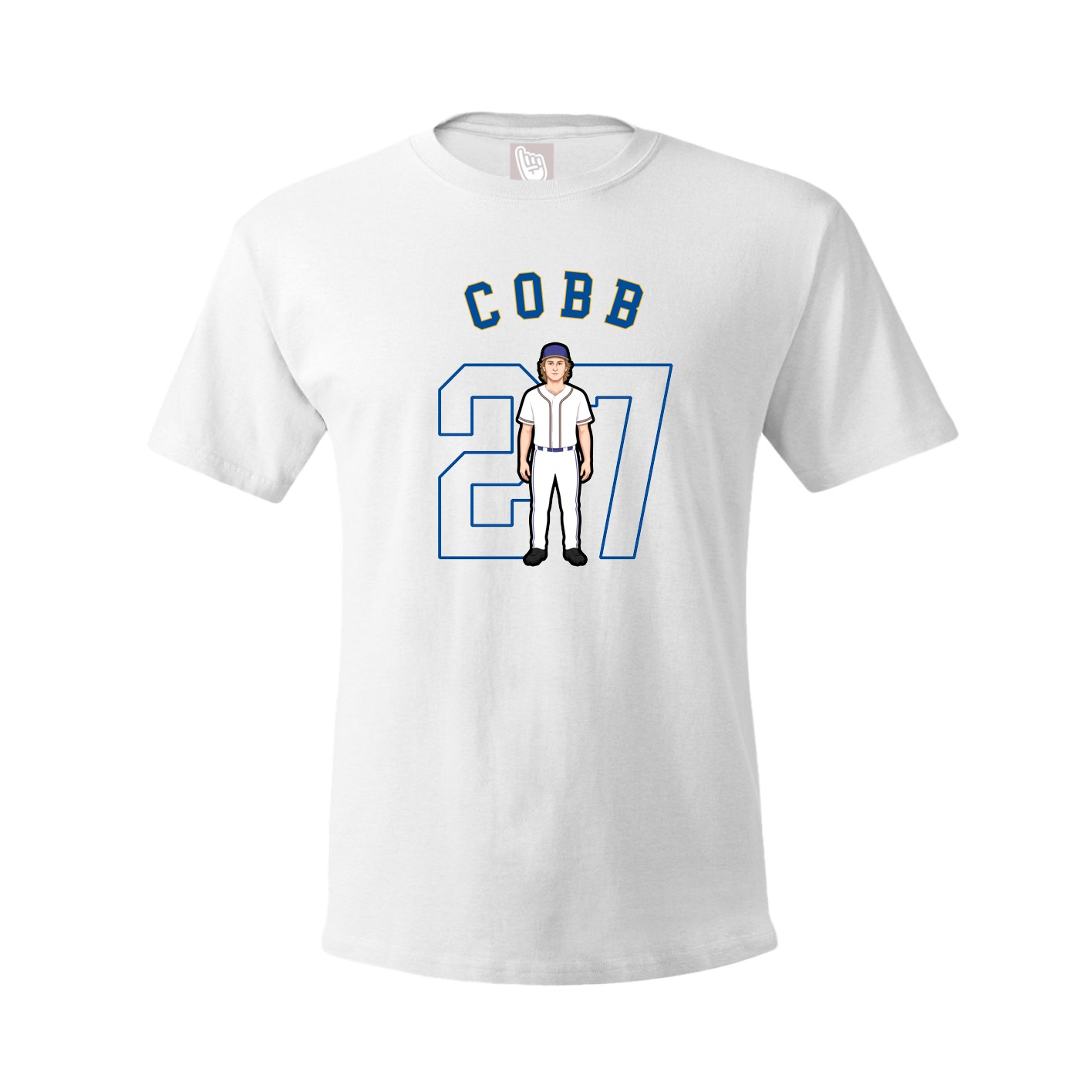 Youth Tee — Shirsey Arch in White