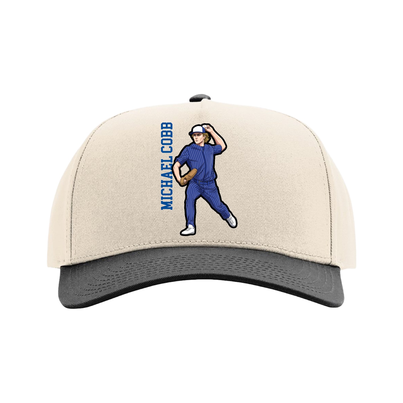 Full Fabric Five-Panel Champ Cap
